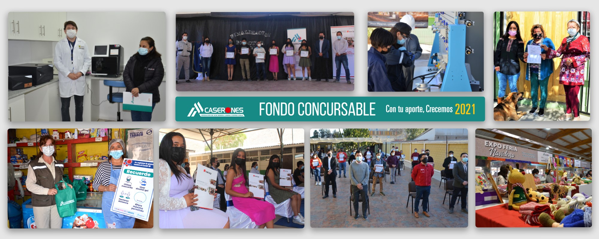 Comunidades Caserones, Crecimiento y Aportes